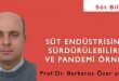 Süt endüstrisinde sürdürülebilirlik ve pandemi örneği